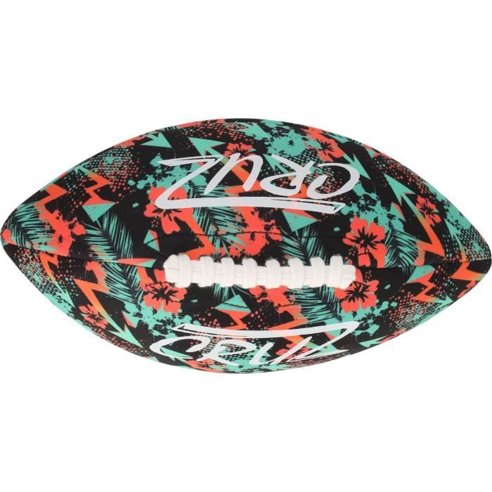 Ballon de football américain - CRUZ - Néoprene - Prise améliorée - Pour piscine et jardin