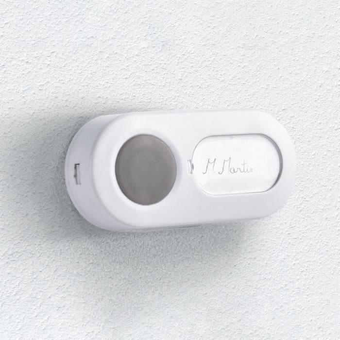 SCS SENTINEL Wireless Doorbell - OneBell 200 - 200 m Range - 15 Melodies - IP55