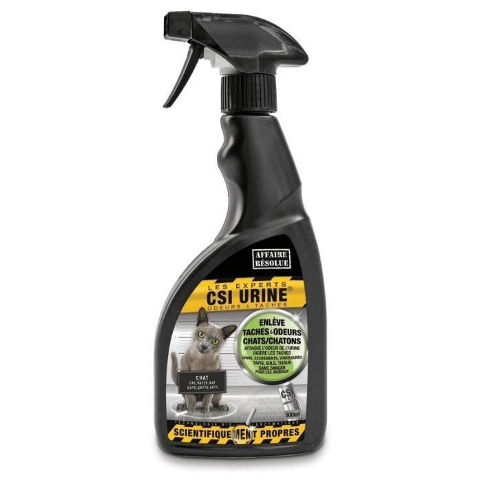 CSI URINE Spray 500 ml - Stain and Odor Remover for Cats and Kittens