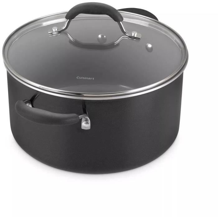 CUISINART Cookware Set - 11 Pieces - Ceramic Non-stick - Suitable for All Hobs Including Induction - Model 54C11BKEU