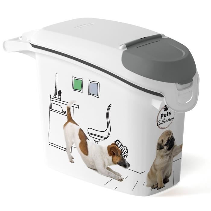 Curver PetLife Dog Food Container 6 kg with Seal and Easy Access