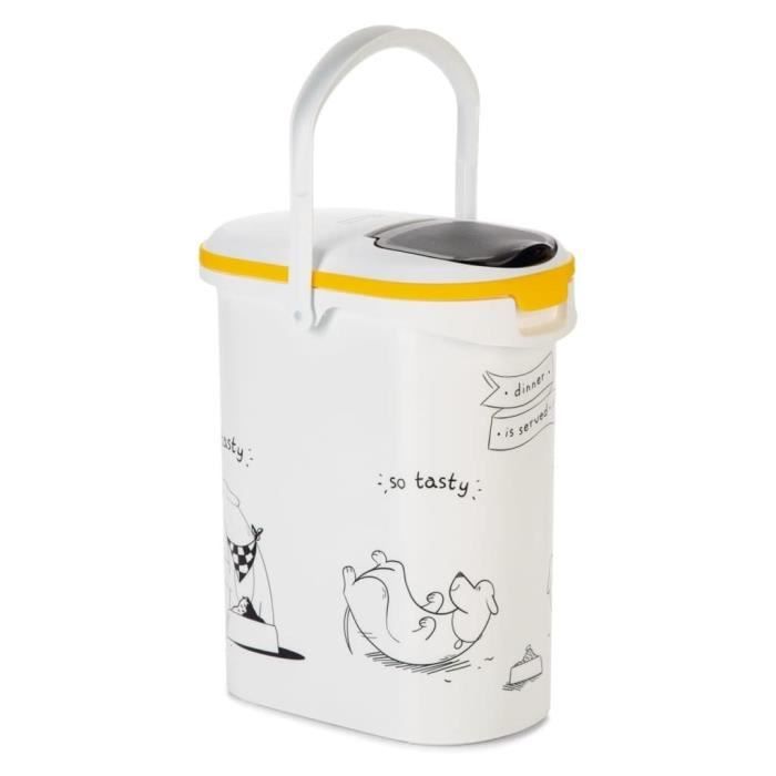 CURVER Dog Food Container 4 kg - 10 L - Dinner is Served