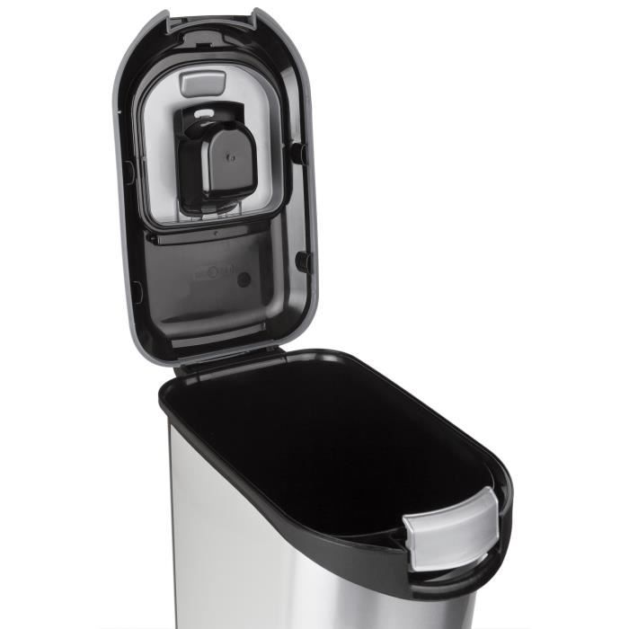 CURVER Dog Food Container 20 kg - 54 L - Metal Look