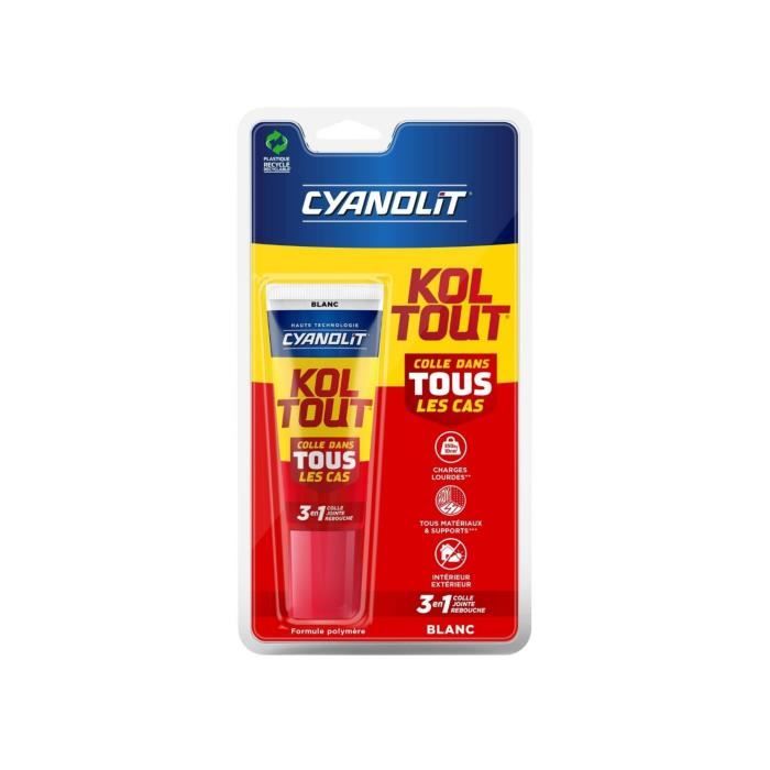 Cyanolit Adhesive 50 ml - White - Versatile for Small Repairs