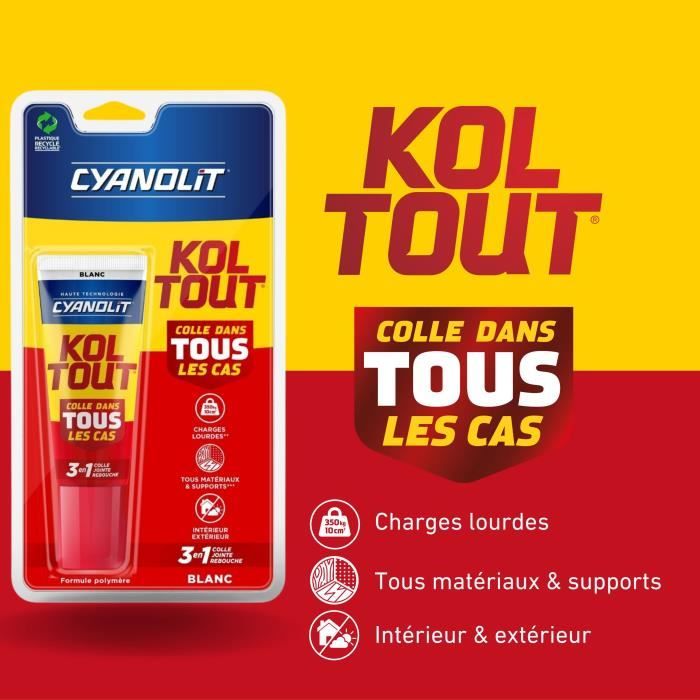 Cyanolit Adhesive 50 ml - White - Versatile for Small Repairs