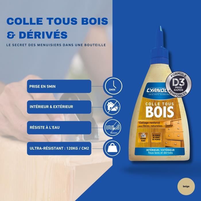 Cyanolit Wood Glue 500 g - High Strength - For Wood Products