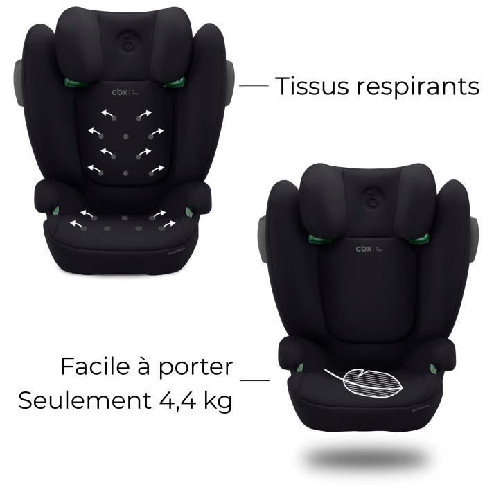 CYBEX Solution B3 i-Fix Car Seat 3-12 Years 15-50 kg 100-150 cm - Black