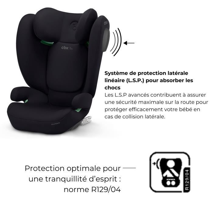 CYBEX Solution B3 i-Fix Car Seat 3-12 Years 15-50 kg 100-150 cm - Black