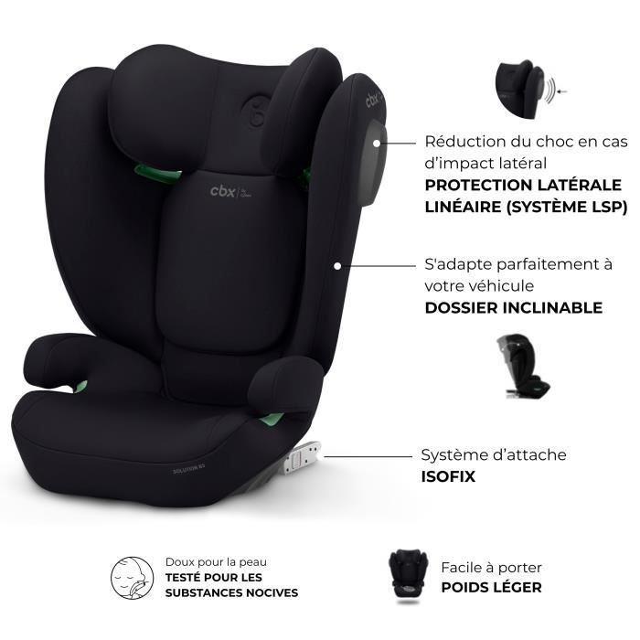 CYBEX Solution B3 i-Fix Car Seat 3-12 Years 15-50 kg 100-150 cm - Black