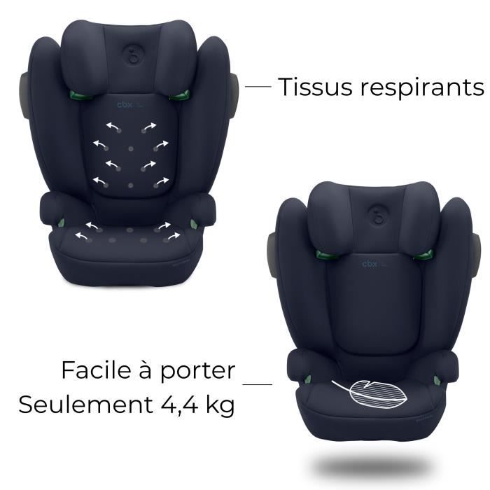 CYBEX Solution B3 i-Fix Car Seat 3-12 Years 15-50 kg 100-150 cm - Blue