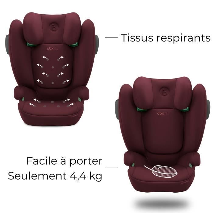 CYBEX Solution B3 i-Fix Car Seat 3-12 Years 15-50 kg 100-150 cm - Red