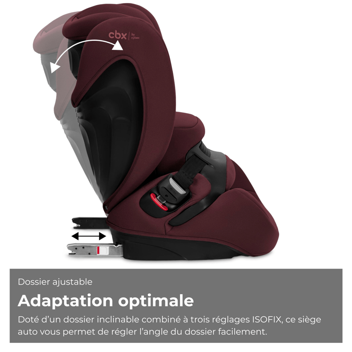 CYBEX Pallas B i-Size Car Seat 15 Months-12 Years 9-50 kg 76-150 cm - Rumba Red