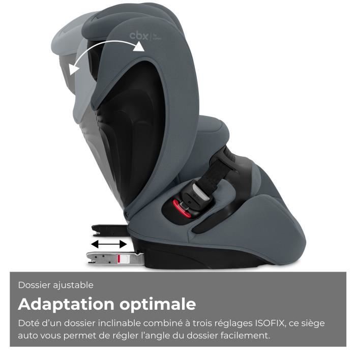 CYBEX Pallas B i-Size Car Seat 15 Months-12 Years 9-50 kg 76-150 cm - Cobblestone Grey