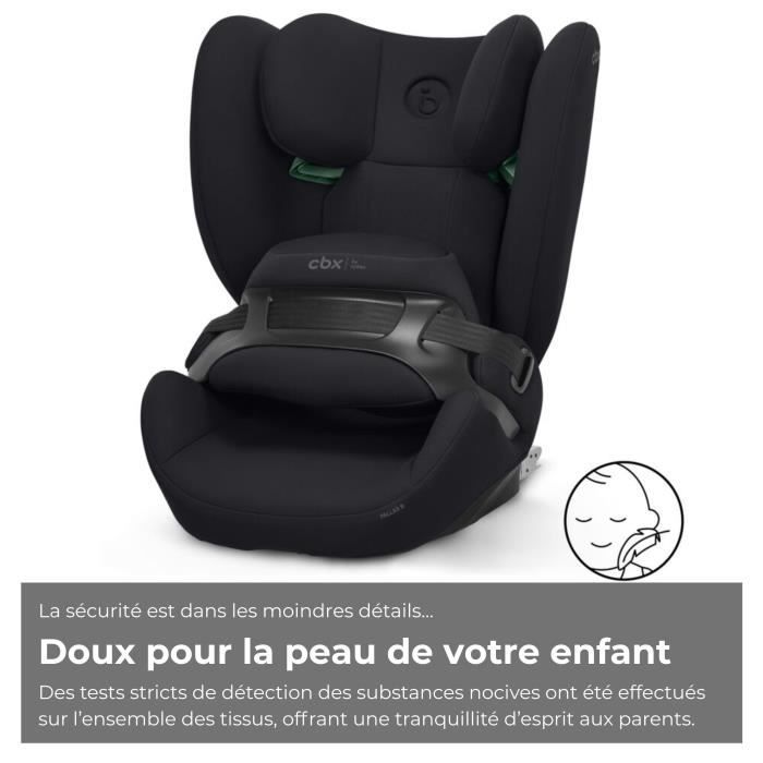 CYBEX Silver Pallas B i-Size Child Car Seat, 76-150 cm, Group 1/2/3, Impact Shield