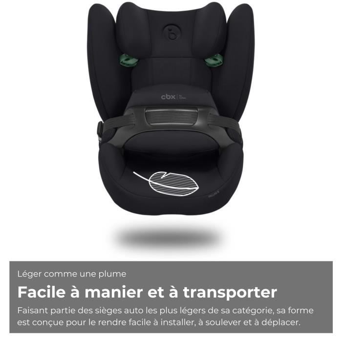 CYBEX Silver Pallas B i-Size Child Car Seat, 76-150 cm, Group 1/2/3, Impact Shield