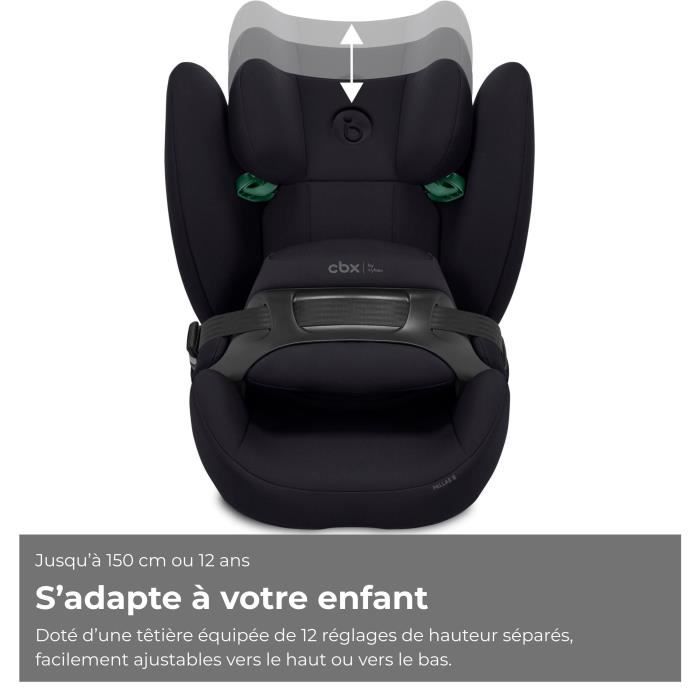CYBEX Silver Pallas B i-Size Child Car Seat, 76-150 cm, Group 1/2/3, Impact Shield