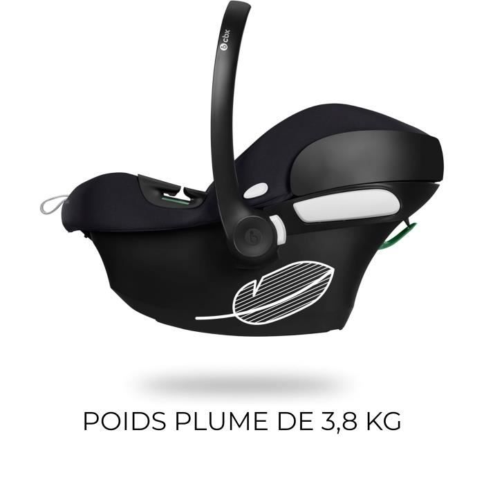 Cybex Aton B2 i-Size CBX Car Seat - 45 to 87 cm - Birth up to 13 kg - Volcano Black