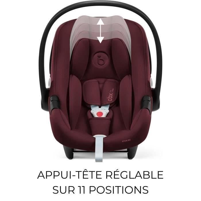 Cybex Aton B2 i-Size CBX Car Seat - 45 to 87 cm - Birth up to 13 kg - Red