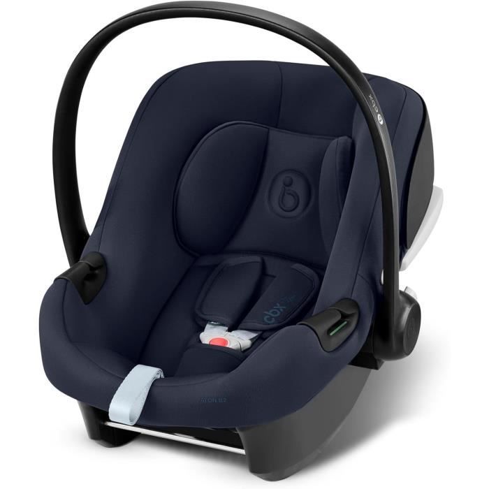 Cybex Aton B2 i-Size Car Seat - 45 to 87 cm - Birth to 13 kg - Base One Included - Blue