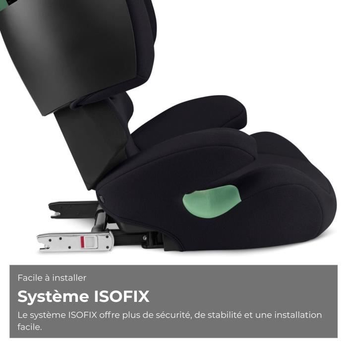 Cybex Solution X i-Fix Booster Car Seat - 3 to 12 Years - 15 to 50 kg - 100 to 150 cm - Black