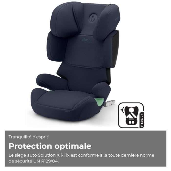 Cybex Solution X i-Fix Car Seat - 3 to 12 Years - 15 to 50 kg - 100 to 150 cm - Blue