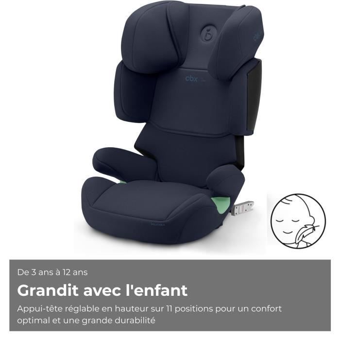 Cybex Solution X i-Fix Car Seat - 3 to 12 Years - 15 to 50 kg - 100 to 150 cm - Blue