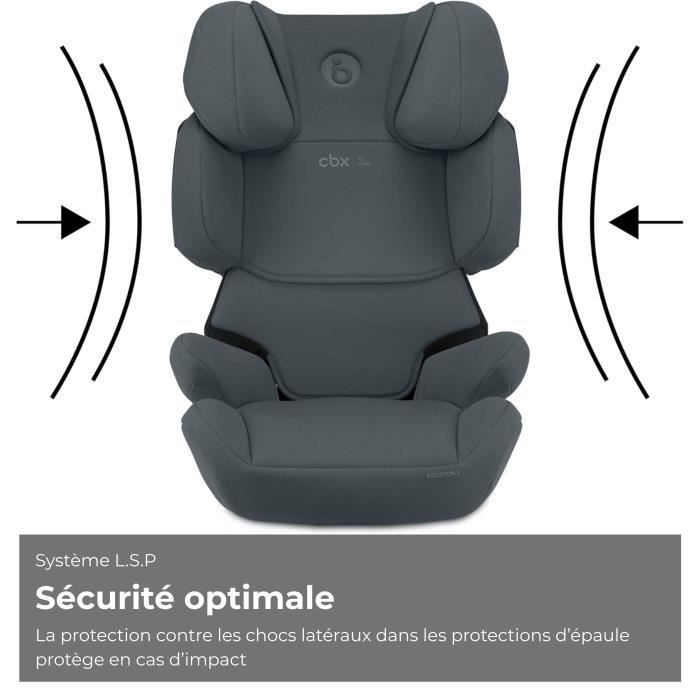 Cybex Solution X i-Fix Car Seat - Group 2/3 - 100-150 cm - Grey