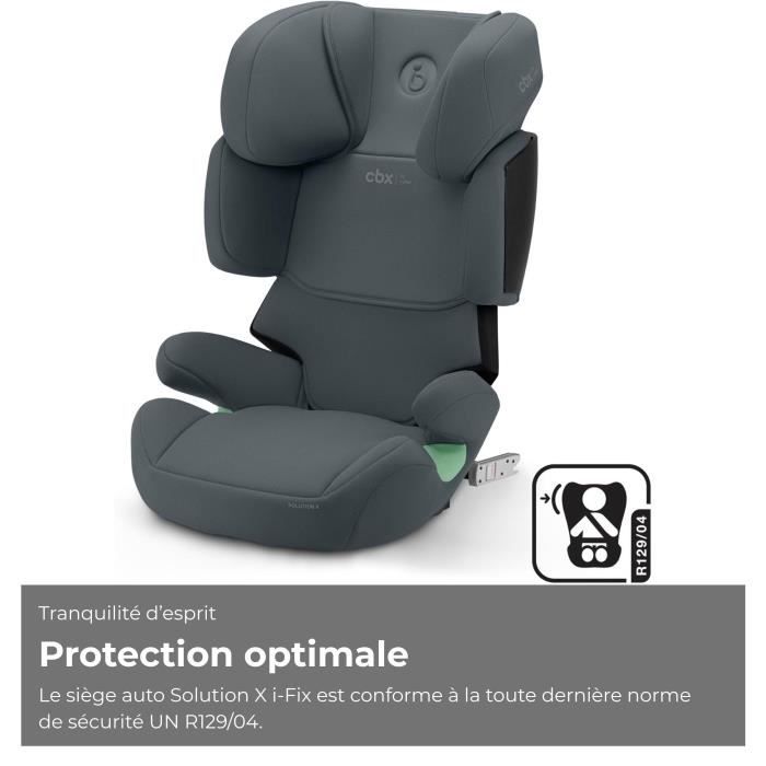 Cybex Solution X i-Fix Car Seat - Group 2/3 - 100-150 cm - Grey