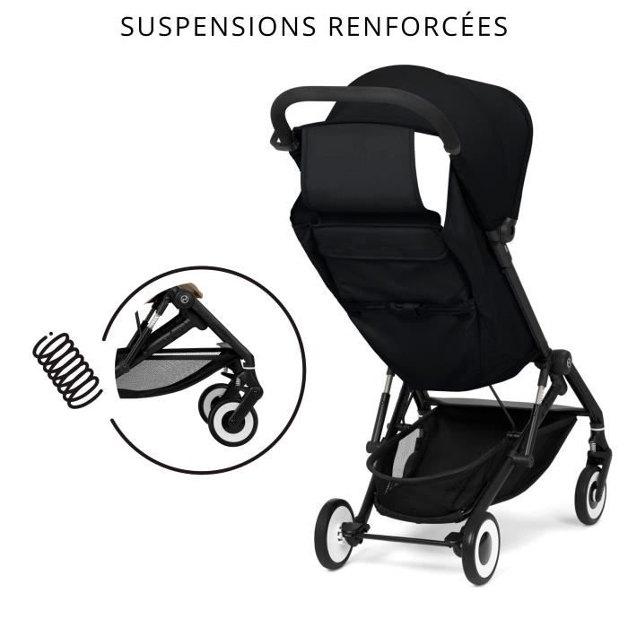 AGIS Ultra-Compact Stroller, Reclining Seat, Cabin Baggage Compatible