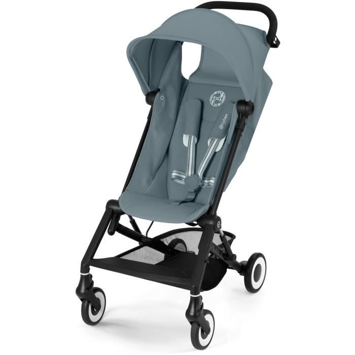 CYBEX Agis Ultra-Compact Stroller - 5 to 22 kg - Lightweight 6.3 kg - Airplane Compatible - Stormy Blue