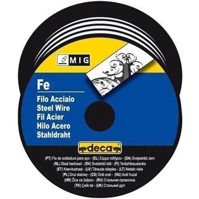 DECA Steel Wire Spool - MIG/MAG Welding - 0.6 mm - 0.7 kg