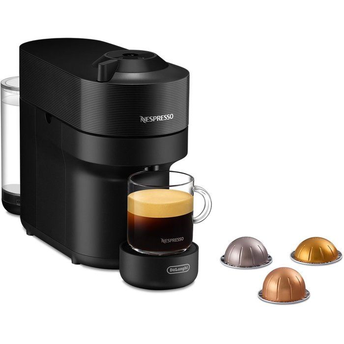 Nespresso Capsule Coffee Machine - De'Longhi - Vertuo pop - ENV90.B - Black