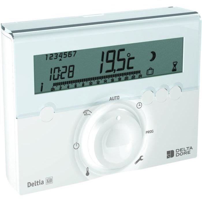 DELTA DORE Wireless Programmer and Receiver - Deltia 8.03 - For Heating Systems