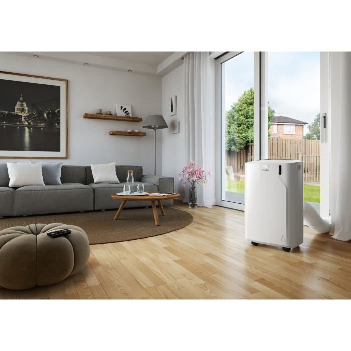 DELONGHI PAC EM82K.1 Mobile Air Conditioner - 2400W - 9400 Btu/h R290