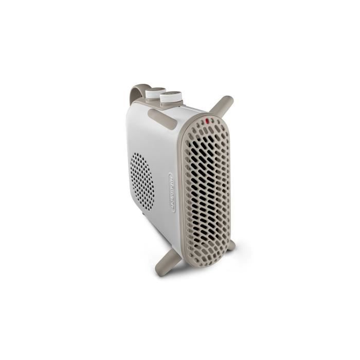DeLonghi Fan Heater - Metal - 2000W Max - Vertical and Horizontal Positioning - Silent (43dB)