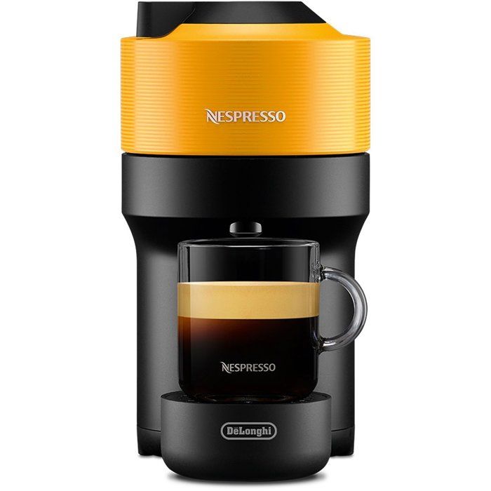 Nespresso De'Longhi Capsule Coffee Machine - Vertuo Pop - ENV90.Y - Yellow