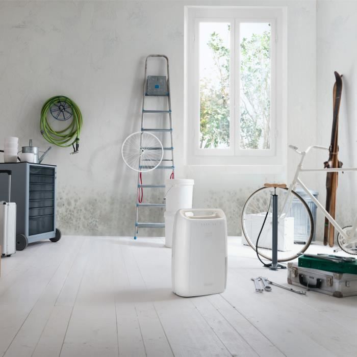 DELONGHI Dehumidifier DEX212SF - Laundry Function - 125 m³/h Airflow