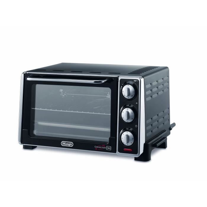 DELONGHI Mini Oven - EO20792 - Fan-Assisted - Black - 20 L - 1300 W