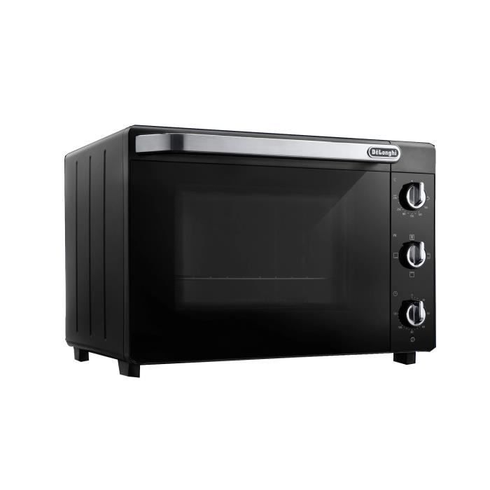 DELONGHI Mini Oven - 40 L - 2000W - Fan-assisted - Double-glazed Door - EO 40112.BK