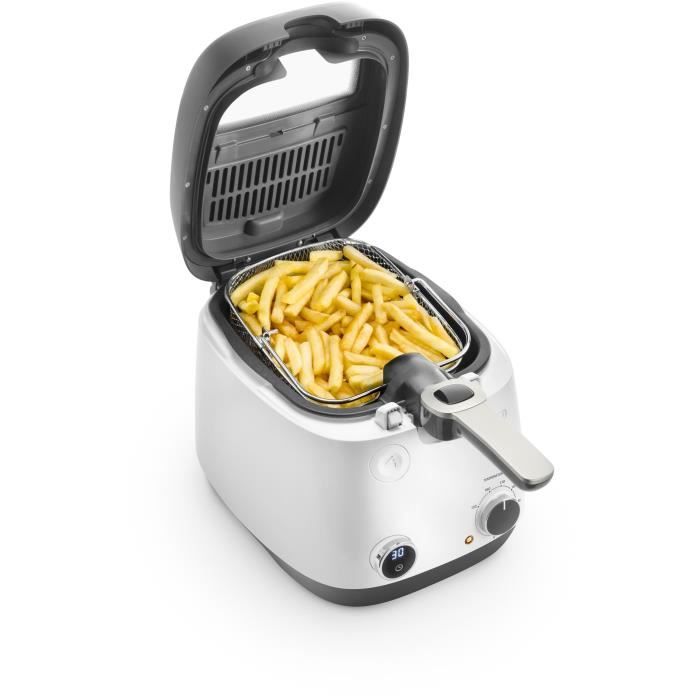 DELONGHI FS6067 Deep Fryer - 2.4 L Capacity - 1700W - Grey/Black