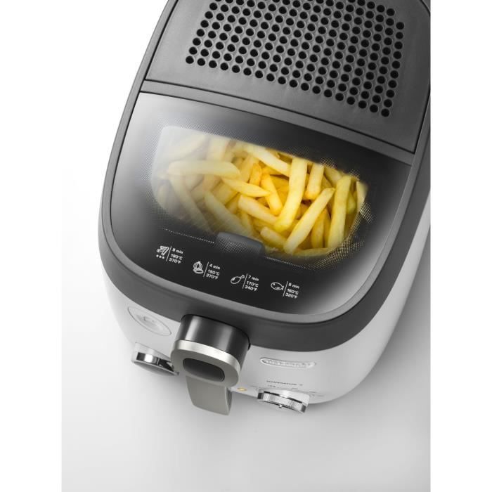 DELONGHI FS6067 Deep Fryer - 2.4 L Capacity - 1700W - Grey/Black