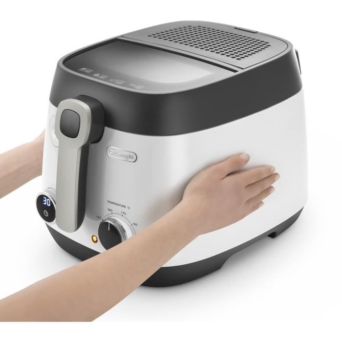 DELONGHI FS6067 Deep Fryer - 2.4 L Capacity - 1700W - Grey/Black
