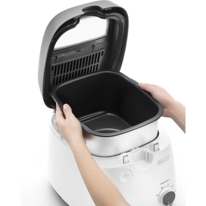 DELONGHI FS6067 Deep Fryer - 2.4 L Capacity - 1700W - Grey/Black