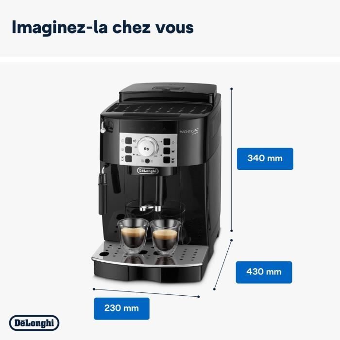De'Longhi Magnifica S Espresso Machine with Built-in Grinder - ECAM22.140.B - Black