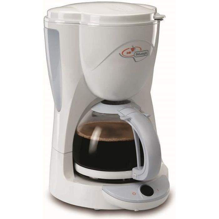 DELONGHI Filter Coffee Maker - ICM2.1 - 1000W - 10 Cups - White