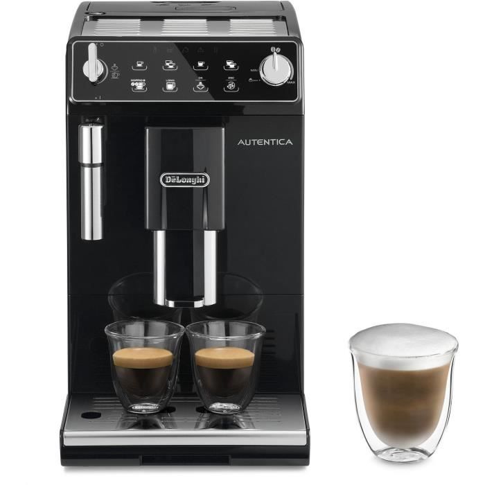 De'Longhi Autentica Espresso Machine with Built-in Grinder - ETAM29.510.B - Black