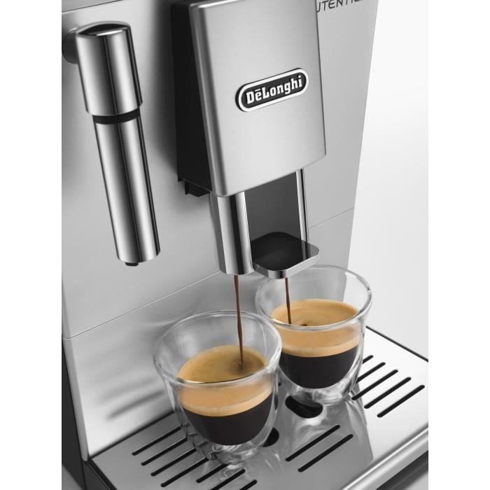 De'Longhi Autentica ETAM29.510.SB Espresso Machine with Built-In Grinder - Black Silver