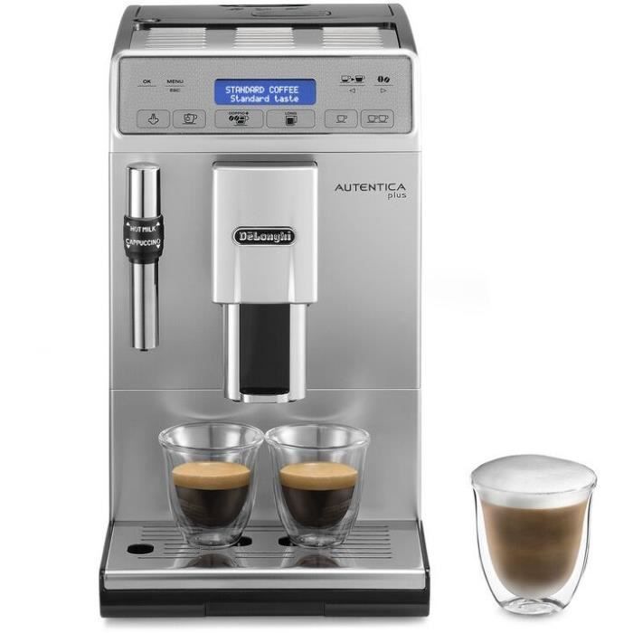 De'Longhi Autentica Plus ETAM29.620.SB Espresso Machine with Built-In Grinder - Silver