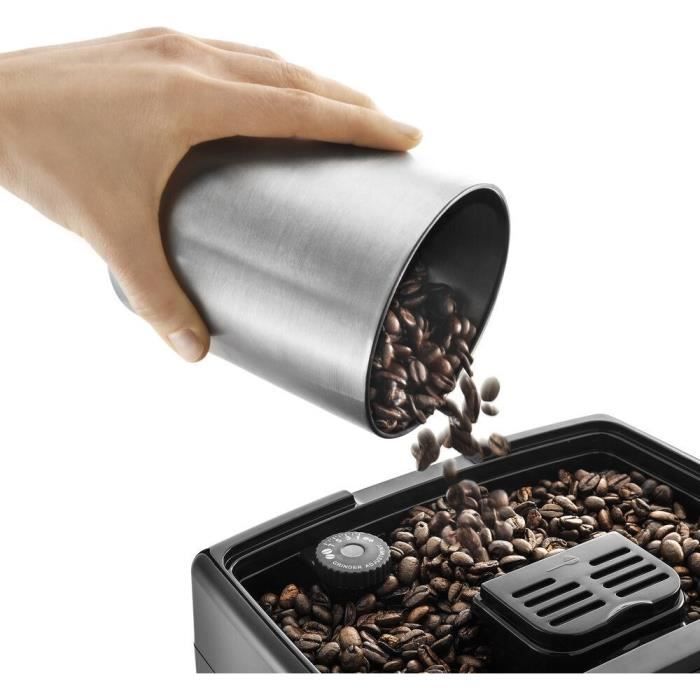 De'Longhi Dinamica ECAM350.35.SB Espresso Machine with Grinder - Silver
