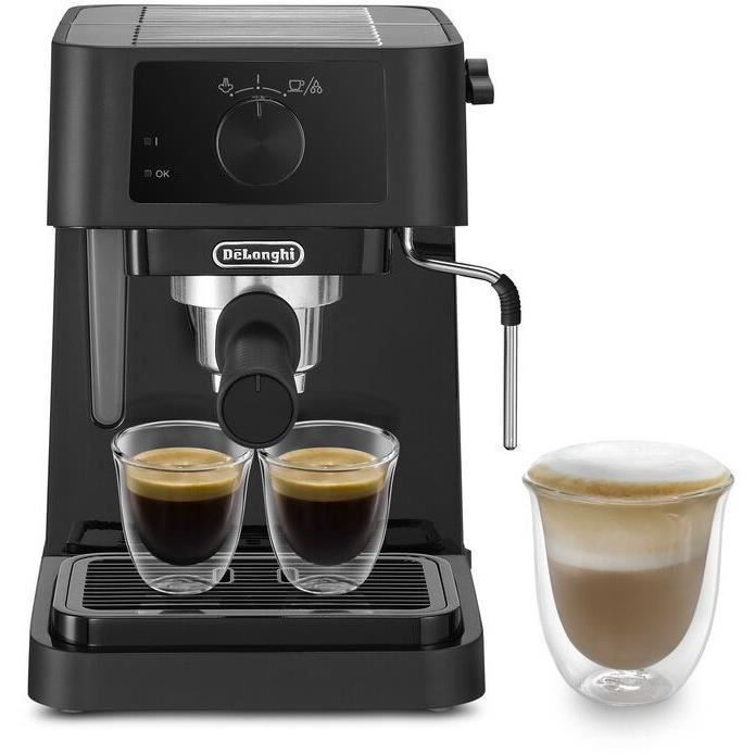 De'Longhi Espresso Machine - Stilosa - EC235.BK - 1 & 2 Cup ESE Filter - Black
